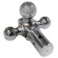 Rotating Tri Ball Insert Chrome Plated 1 7/8- 2- 2 5/16 Ball