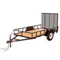 5 x 10 Wood Floor Trailer, 2990 GVWR