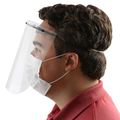 10 x 10 Clear Disposable Face Shield Visor, 3-Pack
