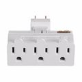 Eaton&reg; Swivel Three Outlet Tap - White