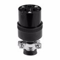 Eaton&reg; Auto-Grounding, Straight Blade Connector - Black