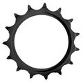 Germinator&reg; Spiked Closing Wheel, Black