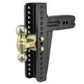 Curt&reg; 45928 Adjustable Channel Mount w/ 3 Shank