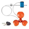 Curt&reg; #23082 Universal Tri-ball Trailer Coupler Lock
