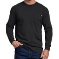 Dickies&reg; Long Sleeve Heavyweight Crew Neck T-Shirt Black (XL)