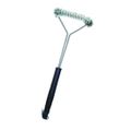 Wide Head Spiral Grill Brush with 20 Handle