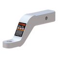 Curt&trade; Aluminum Ball Mount 2 inch Shank 4 inch Drop