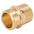 Brass Double Connector-Male 3/4 in. x 3/4 in. x 1/2 in.