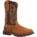 Georgia Boot&reg; Square Toe Pull-On Brown/Tan Size 8.5