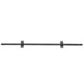 Black Steel Gas Tube to fit BBQ Cooker
