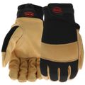 Boss&reg; Men Cowhide Leather Palm Work Gloves L