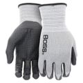 Boss&reg; Tactile Grip Dotted Palm Work Gloves L