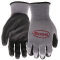 Boss&reg; Mens Tactile Grip Polyurethan Coated Gloves (10) Pack Large