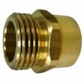 Brass Hose Adapter 3/4 MHT x 3/4 FIP