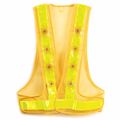 Flashing LED Safety Vest, Medium, Large