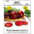 Detroit Dark Red Beet Seeds 1/16 oz. Pack