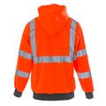 Cordova Safety Fleece Hi-Vis Lime Sweatshirt Medium