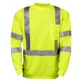 Cordova Hi-Vis Lime Large Long Sleeve Work Shirt