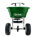 Turf Stuff 80-Pound Stainless Steel Fertilizer and Salt Spreader
