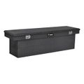 UWS&reg; Gloss Black Aluminum 69 inch Deep Crossover Truck Tool Box