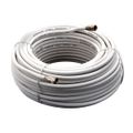 Zenith 100 ft. White RG6 Coaxial Cable with F Connectors