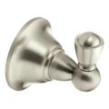 Moen Sage Brushed Nickel Single Robe Hook