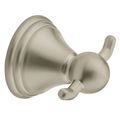 Moen Preston Brushed Nickel Double Robe Hook