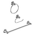 Moen Preston 3-Piece Chrome Bath Hardware Set with Hardware