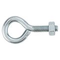 National Hardware 1/4 in. x 2 in. Zinc Eye Bolt with Nut