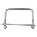 National Hardware 3/8 in. x 4 in. x 3 in. Zinc Square U-Bolt
