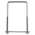 National Hardware 3/8 in. x 4 in. x 7 in. Zinc Square U-Bolt