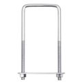 National Hardware 3/8 in. x 3 in. x 7 in. Zinc Square U-Bolt