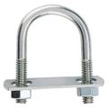 National Hardware 5/16 in. x 1-3/8 in. x 2-1/2 in. Zinc U-Bolt with Nut