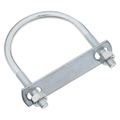 National Hardware 5/16 in. x 2-1/2 in. x 3-1/2 in. Zinc U-Bolt with Nuts
