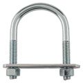 National Hardware 3/8 in. x 2 in. x 3-1/2 in. Zinc U-Bolt