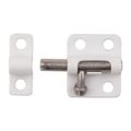 National Hardware 2 in. White Steel Barrel Bolt