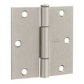 National Hardware 3-1/2 in. Satin Nickel Squeak Guard Door Hinge