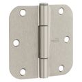 National Hardware 3-1/2 in. x 5/8 in. Satin Nickel Squeak Guard Door Hinge