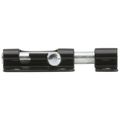 National Hardware 2-1/2 in. Black Standard Barrel Bolt