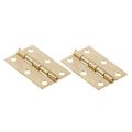 National Hardware 2-1/2 in. Brass Narrow Hinge