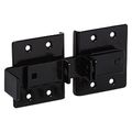 National Hardware Black Ornamental Door and Gate Flip Latch
