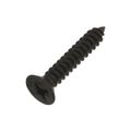 National Hardware #12 x 1-1/4 in. Black Flat Head Wood Screw