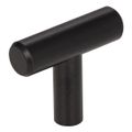 Hardware Resources 7/16 in. Matte Black Cabinet Knob