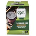 Ball Wide Mouth Gray Jar Storage Lids