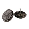 Shepherd 1 in. Black Furniture Glide, 4-Pack