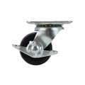 Shepherd 2 in. Plate Mount Swivel Caster with Side Brake
