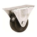 Shepherd 3 in. Rigid Soft Rubber Caster