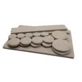 Shepherd Felt Gard Assorted Beige Protective Pad Kit
