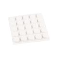 Shepherd 3/8 in. White Round Felt Furniture Pad