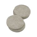 Shepherd 2 in. Heavy-Duty Beige Square Felt Furniture Pad